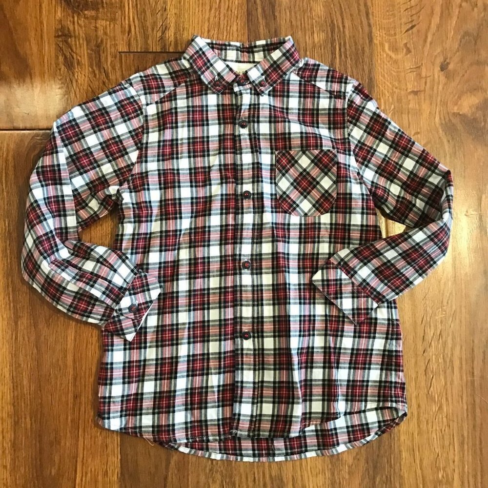 Pili Carrera plaid button up